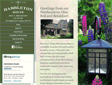 Tablet Screenshot of hambletonbb.com